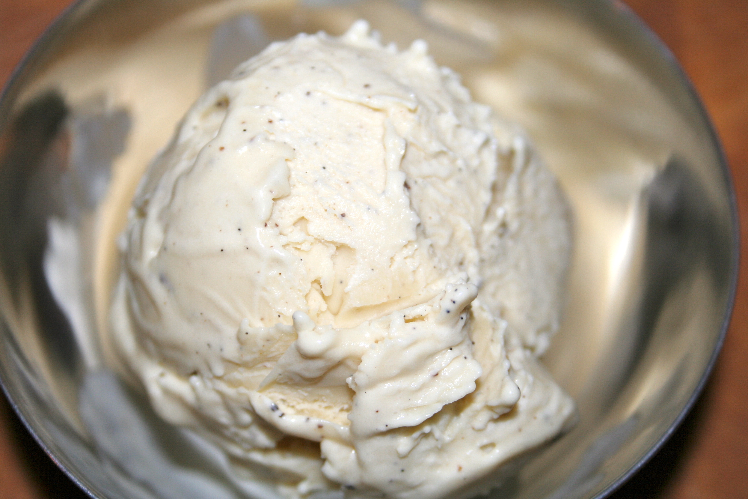 Smoked Vanilla Ice Cream