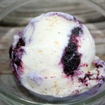 Deconstructed Blueberry Pie with Charred Vanilla