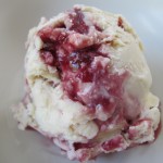 Pear Mascarpone with Crispy Prosciutto and Red Wine Caramel