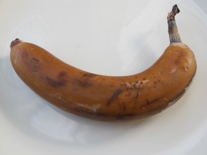 Frozen Ripe Banana
