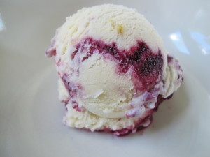 Cream Cheese Blueberry with Candied Lemon 