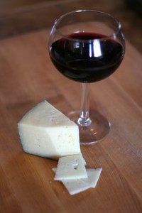 wine and cheese