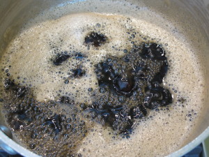 Coffee Syrup Simmer