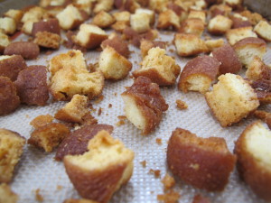 donut croutons